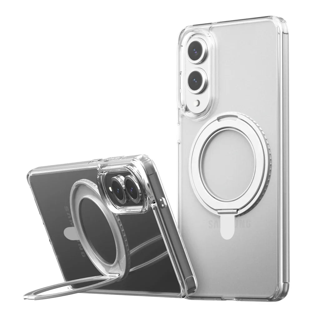 Samsung S25 Edge Araree Duple Stand Magsafe Case - Clear Samsung S25 Edge Araree Duple Stand Magsafe Case - Clear